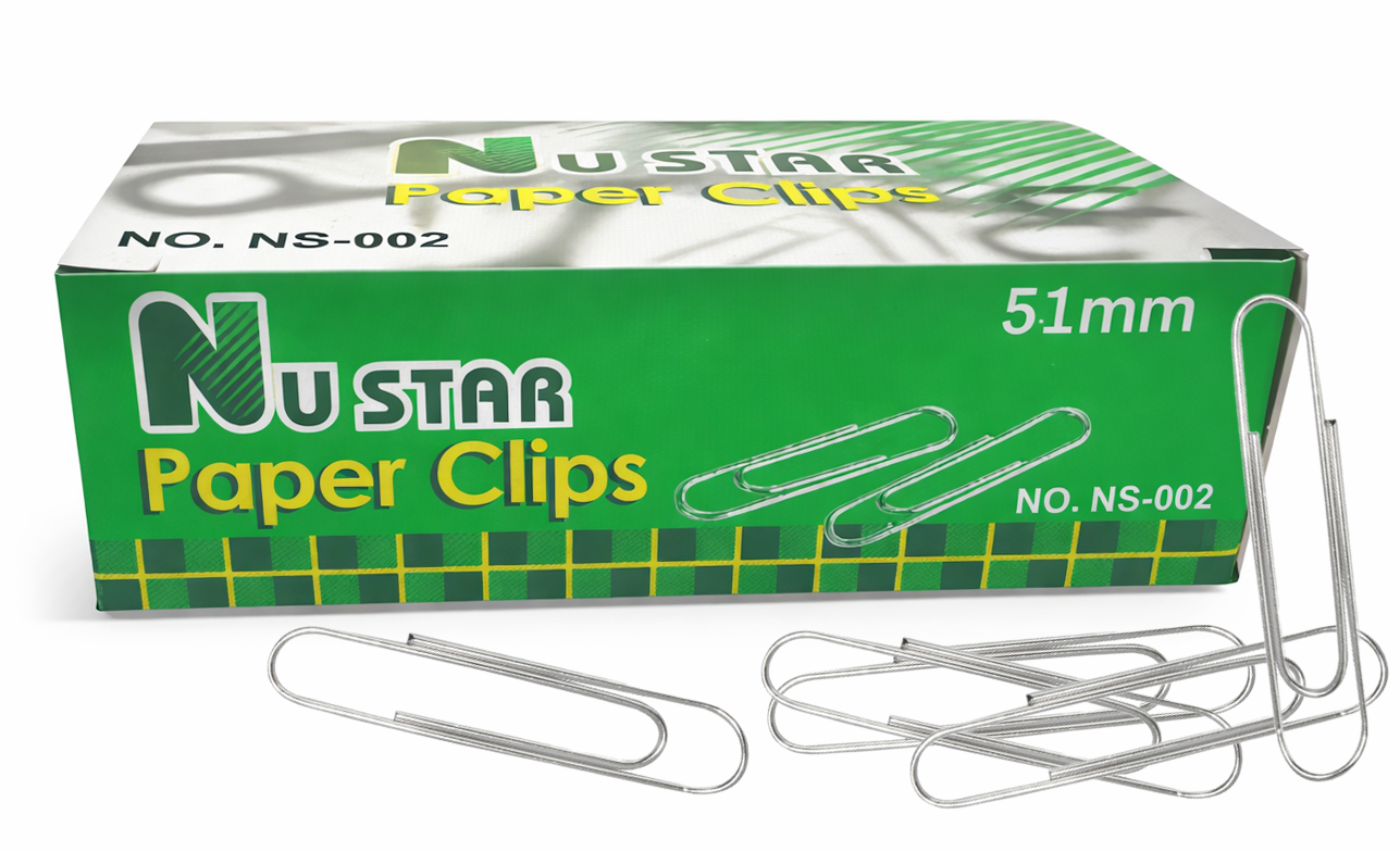 Clip Jumbo 50 Mm Nustar 100 Pcs/1