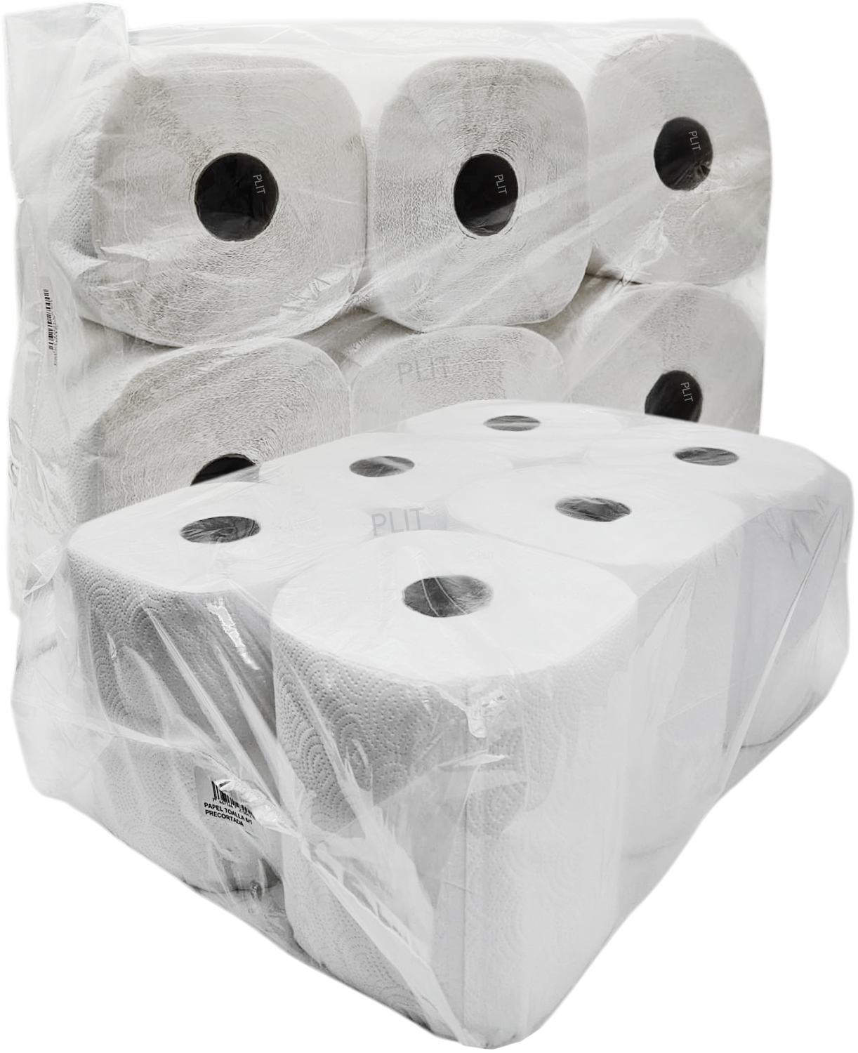 Rollo de Papel Toalla Institucional PRECORTADO 250 Pies, 6 pcs