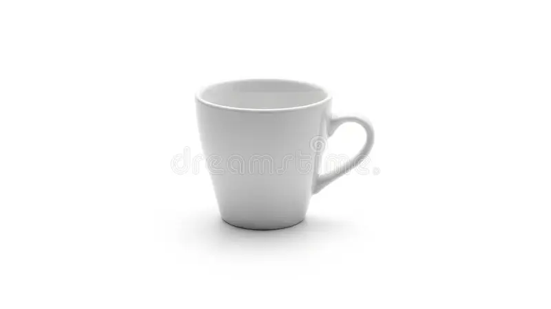 TAZA LECHE CERAMICA BLANCA 