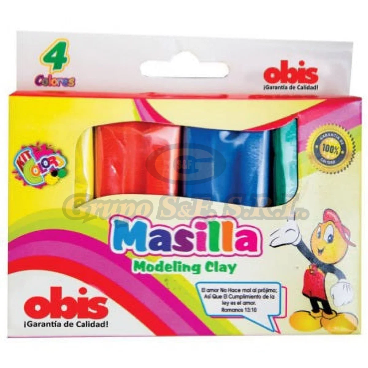 MASILLA OBIS 4/1 Plastilina