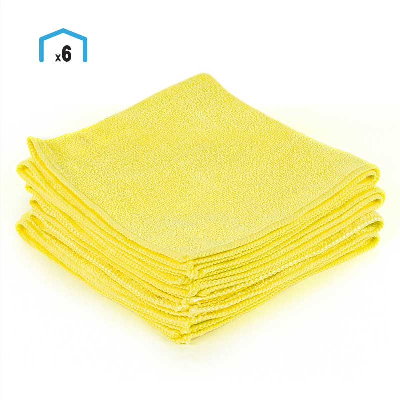 Toallas para limpiar Micro Fibra Amarilla