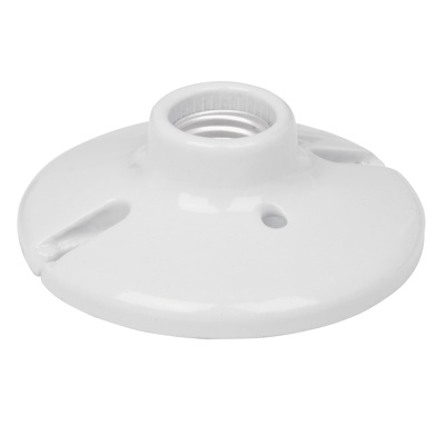 ROSETA VOLTECK  PORCELA BLANCA 4 1/2" E27