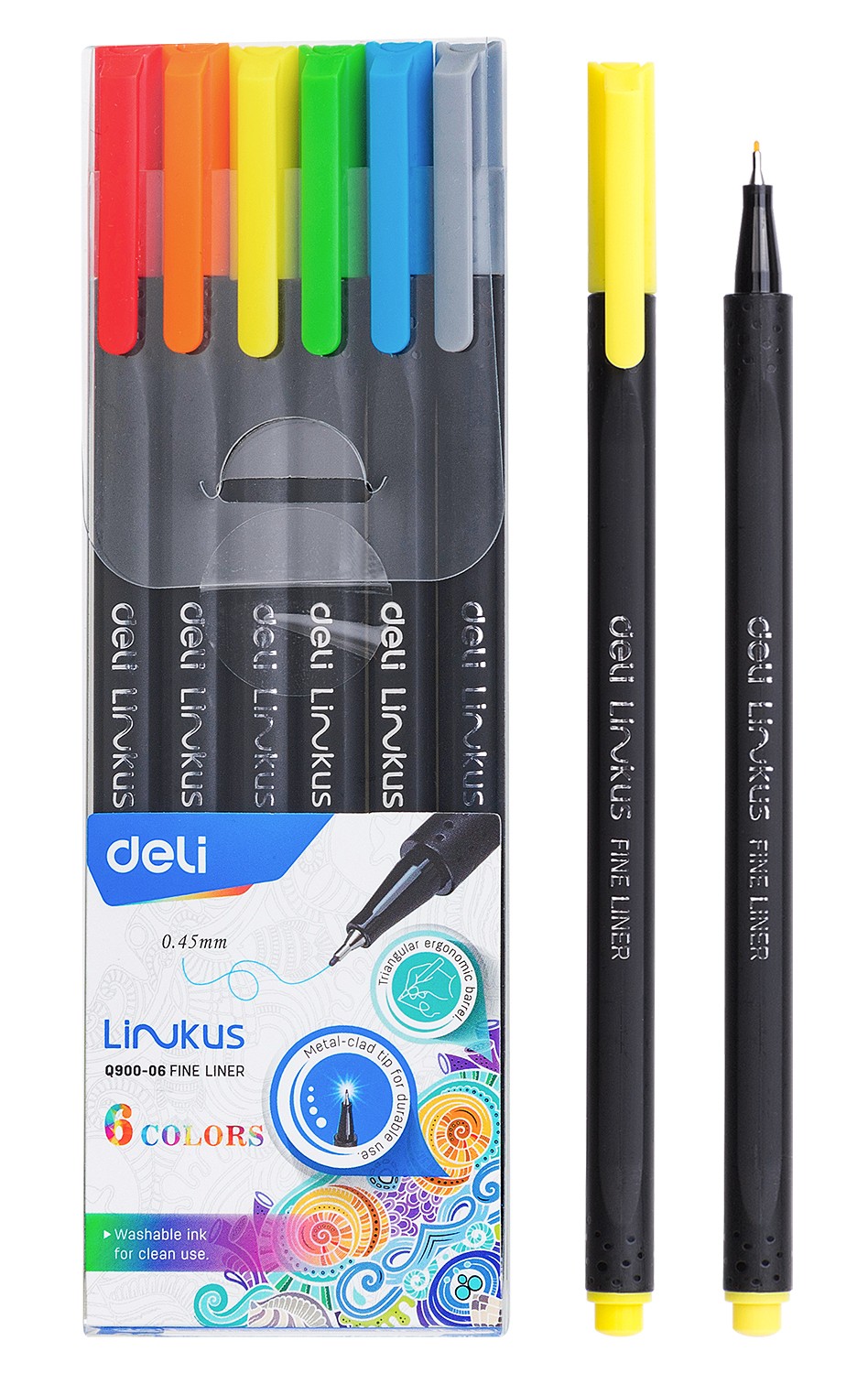 Set de Marcadores Punta Fina tipo Felpa 0.45 mm