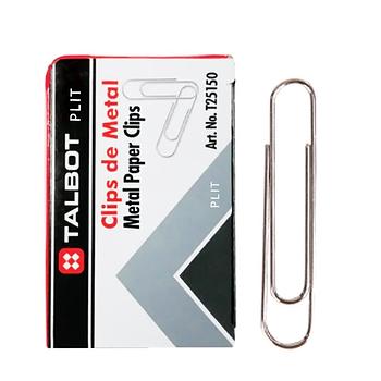 Clip Jumbo Metalico #8 (50 mm), 100 pcs