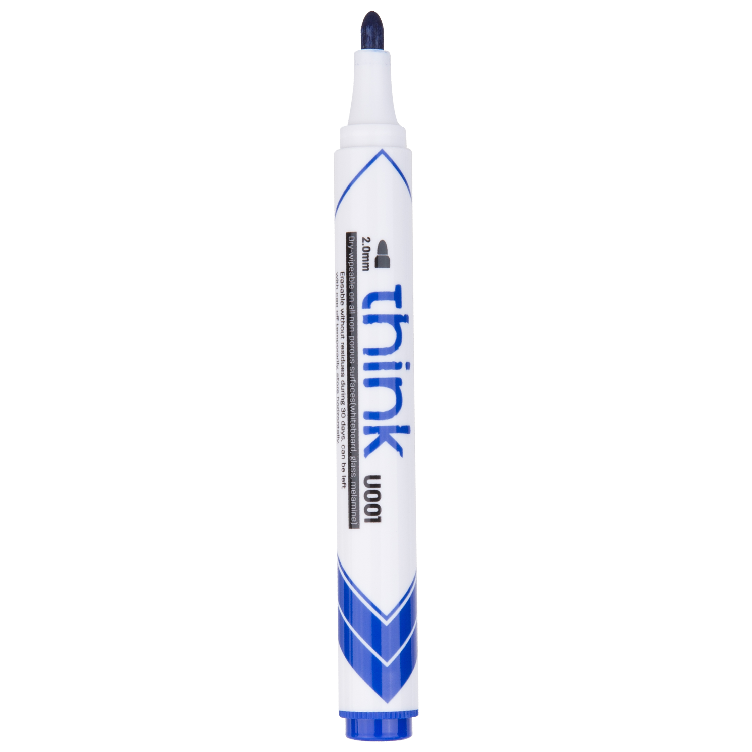 Marcador de Pizarra 2.0 mm, Azul - Deli Think