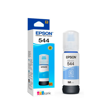 Original: Tinta Epson 544 para Impresoras, Cyan