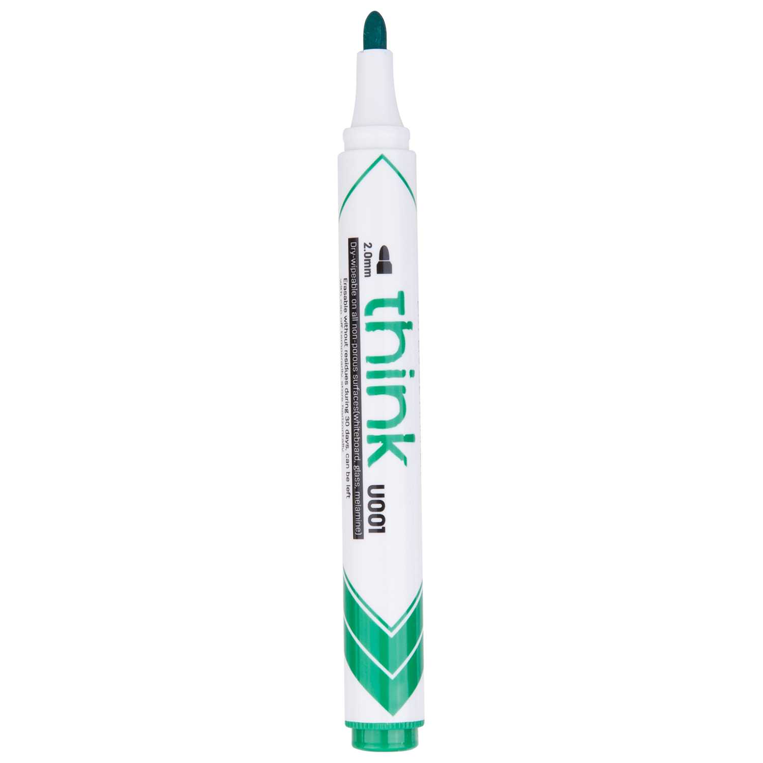 Marcador de Pizarra 2.0 mm, Verde - Deli Think