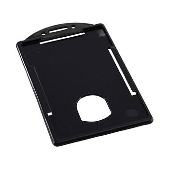 Porta Carnets Vertical, Negro