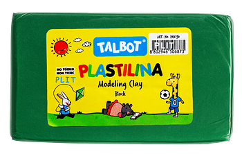 Masilla Plastilina Talbot Verde Oscuro 150gr