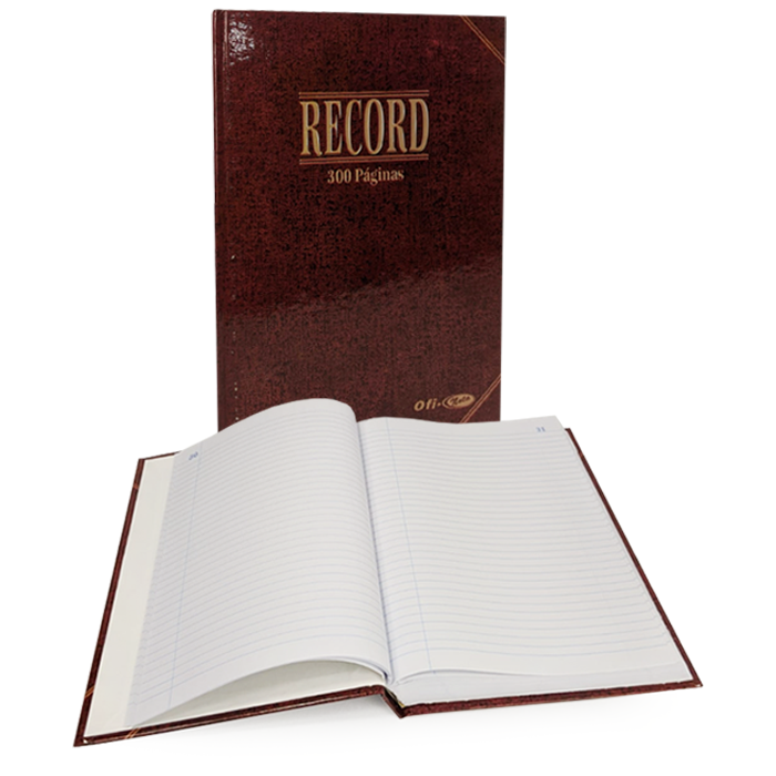 Libro Record de 300 Páginas