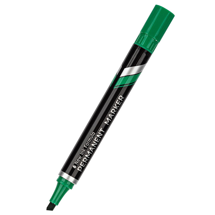Marcador Permanente Deli, Verde Think 1,5