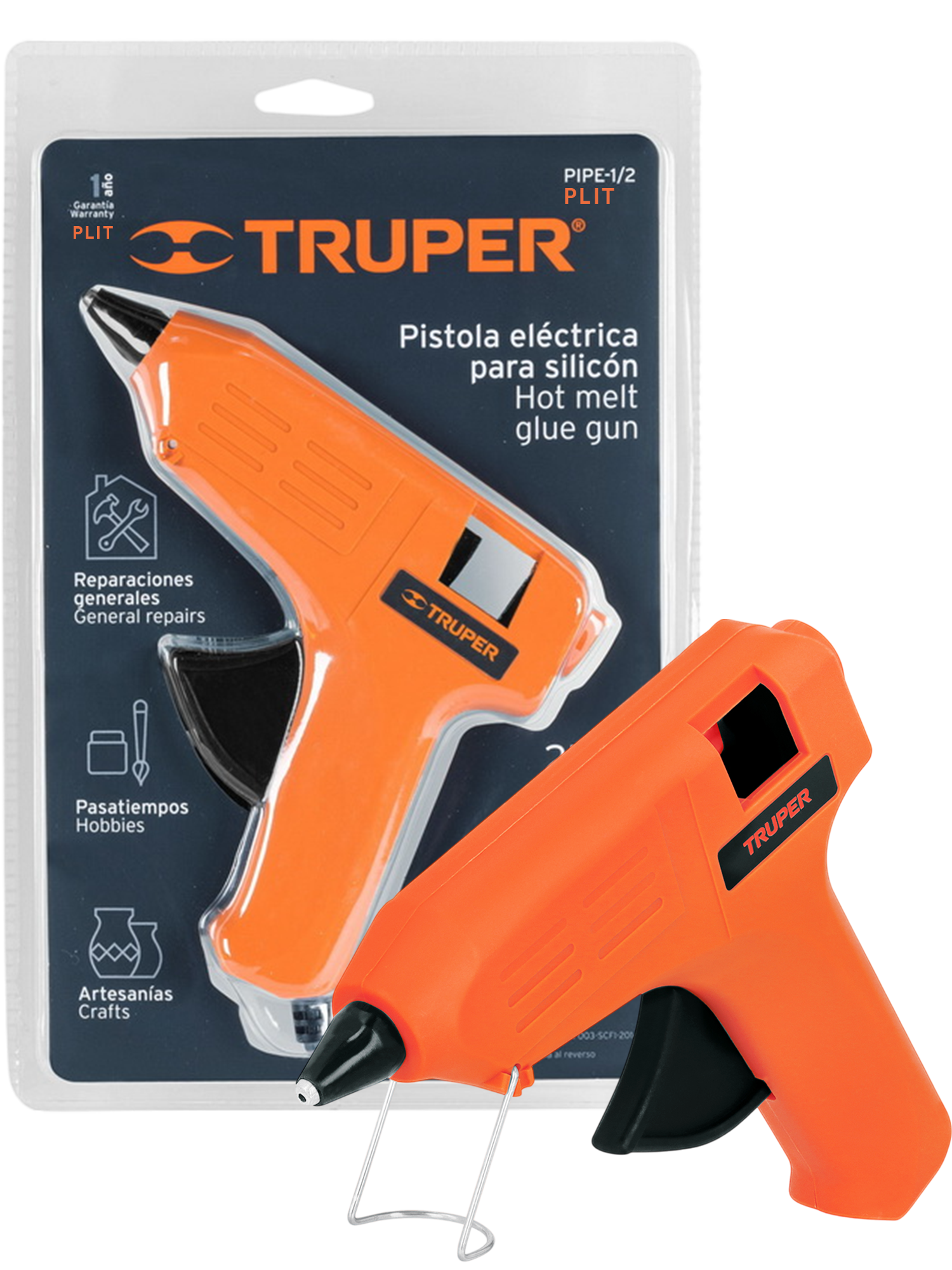 Pistola Eléctrica para Barra de Silicona de 1/2