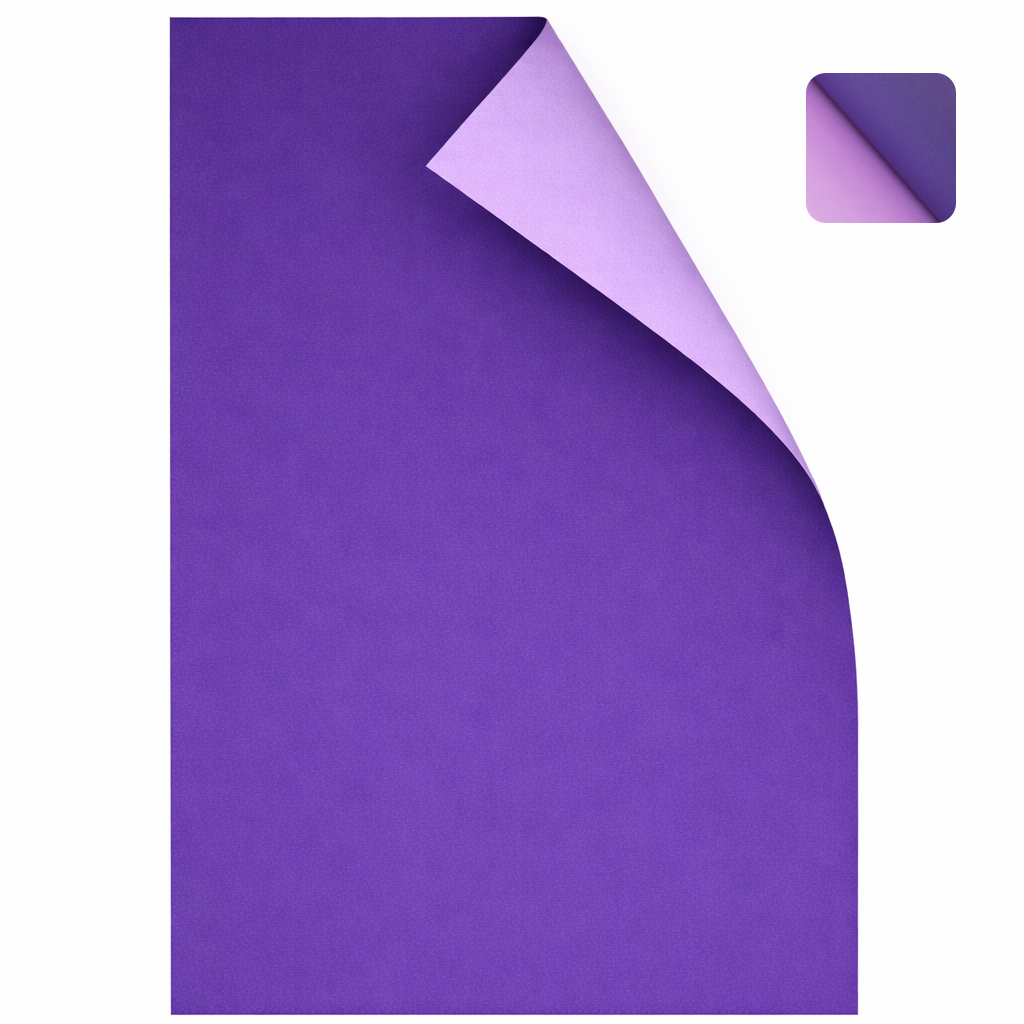 Cartulina Reversible Doble Cara Morado y Lila