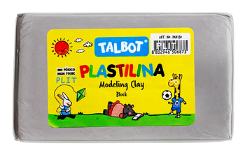 Masilla Plastilina Talbot Gris 150 gr