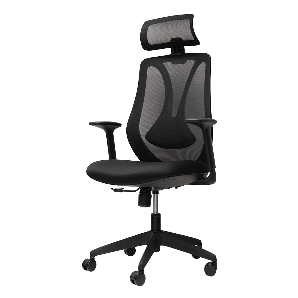 SILLA SEMI EJECUTIVA BLACK