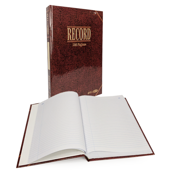 Libro Record de 500 Páginas