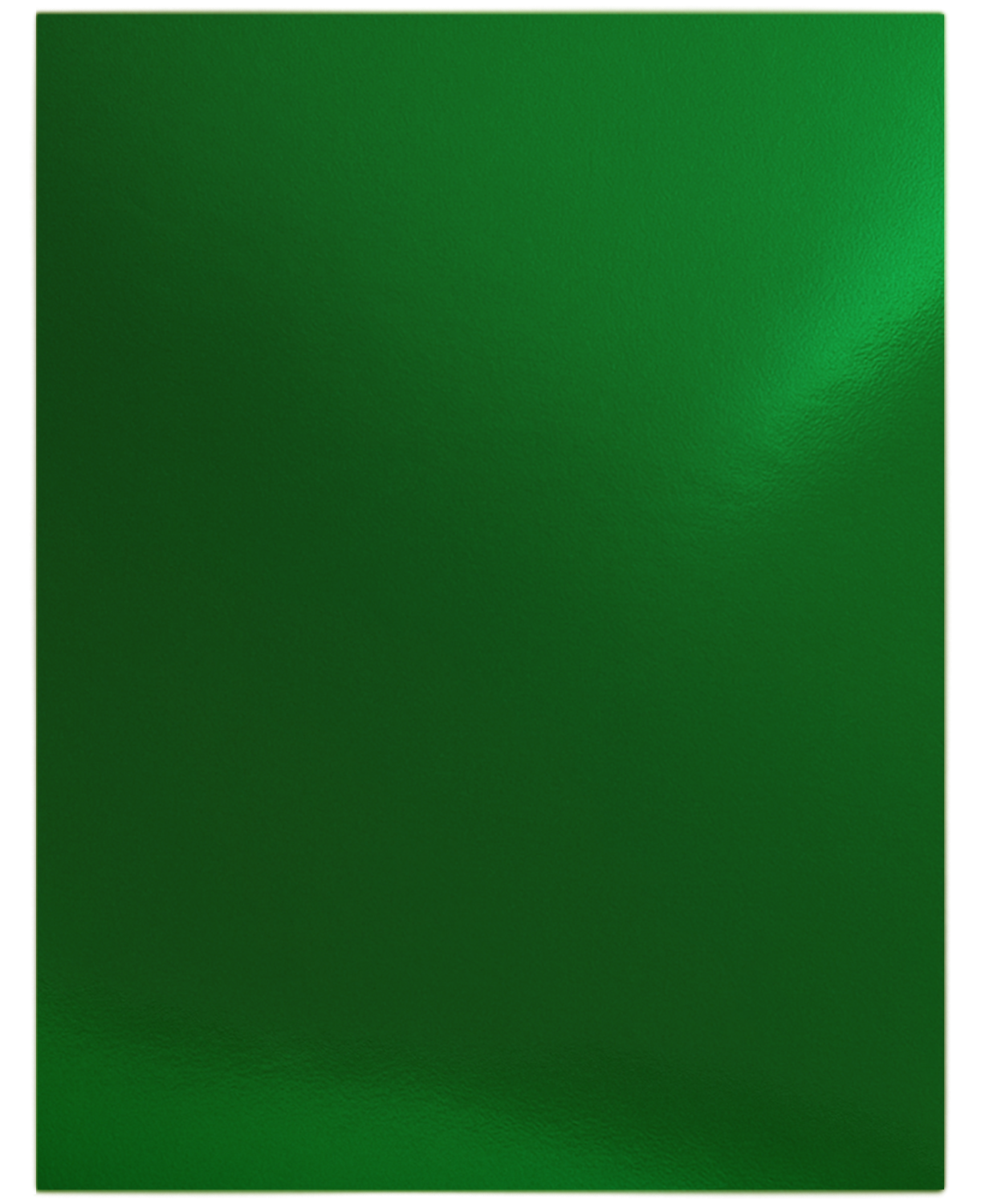Lámina de Cartulina Verde Metalico 20" x 26"