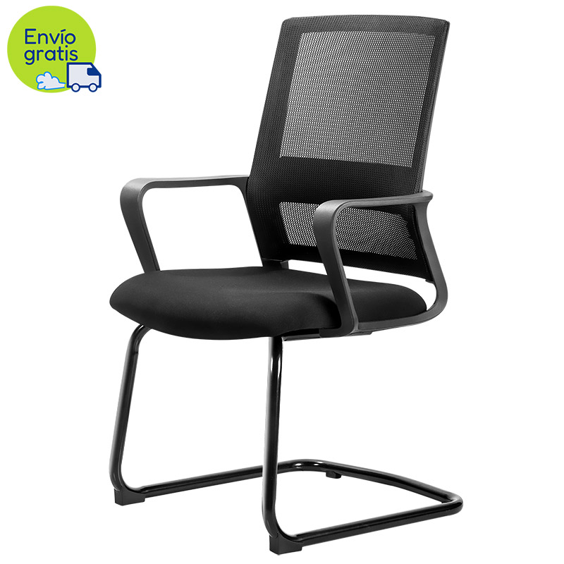 Silla de Visita con Malla Transpirable