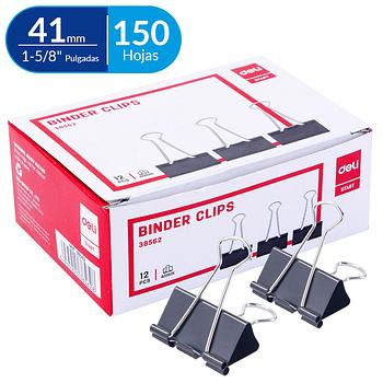 Clip Billeteros 41 mm (1-5/8"), 12 pcs