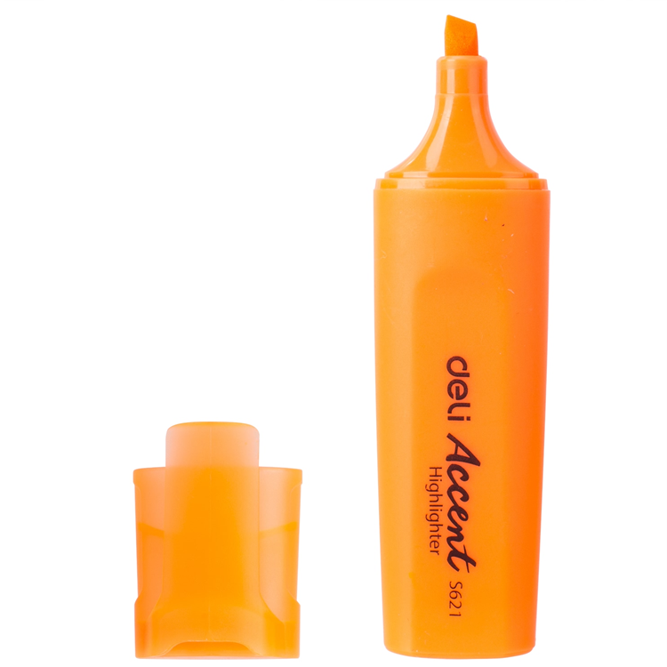 Resaltador Naranja Neón