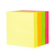 Torre de Nota Adhesiva (Post-it) 2x2, 400 Hojas, Color Neon - 